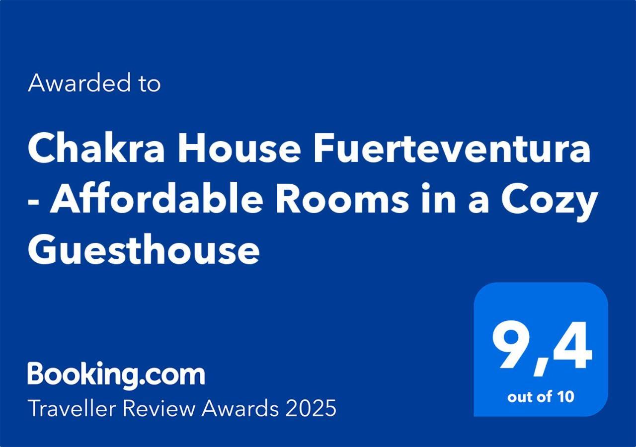 Chakra House Fuerteventura - Affordable Rooms In A Cozy Guesthouse كوراليهو المظهر الخارجي الصورة